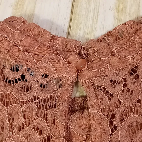 HeartSoul Lace Mini Dress Pink Size Medium - Picture 11 of 16